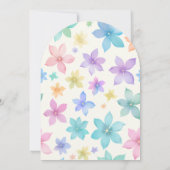 Schattige Vogelzusjes Sweet Pastel Dubbele Verjaar Kaart (Achterkant)