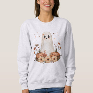 Schattige Volwassene Herfst Gelukkig Halloween Gee Trui