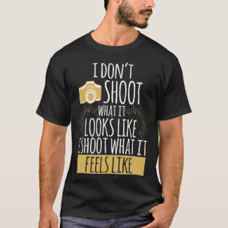 Schattige voor een Fotografiecamera T-shirt