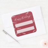 Schattige voor van Kerstmis Feestdagen Gifts Label (Envelop)