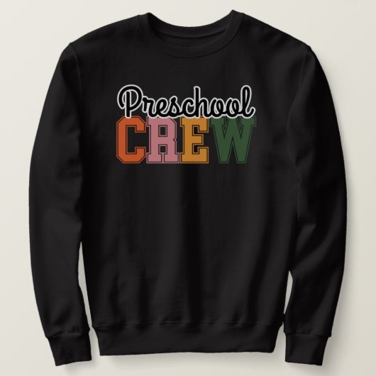Schattige voorschoolse bemanning trui (Design voorkant)