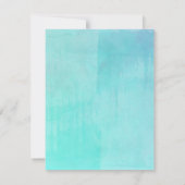 Schattige vos en konijn geïllustreerd verjaardagsf kaart (Achterkant)