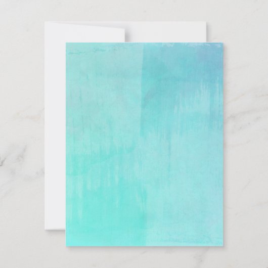 Schattige vos en konijn geïllustreerd verjaardagsf kaart (Achterkant)