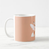 Schattige Vos Fee Roze Vleugels Koffiemok (Links)