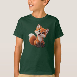 Schattige Vos – Grappige Noordse Bosvos T-shirt