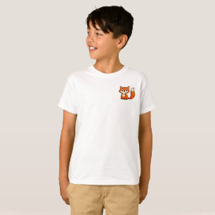SCHATTIGE VOS T-SHIRT