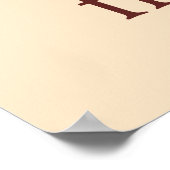 Schattige Vos Vrienden Voor Altijd Jongens Kamer B Poster (Hoek)