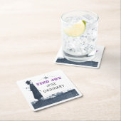 Schattige Vreugde vinden in het Gewone Kartonnen Onderzetters (Insitu)