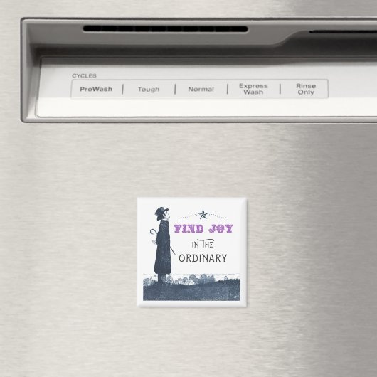 Schattige Vreugde vinden in het Gewone Magneet (Insitu (Vaatwasser))