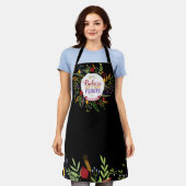Schattige vrolijk bakker bloemenSchort Schort (Gedragen)