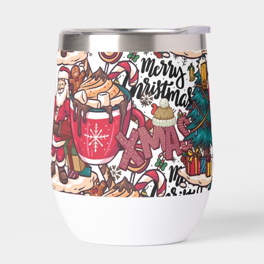 Schattige vrolijk kerstfeest – feestelijk (Links)