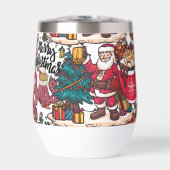 Schattige vrolijk kerstfeest – feestelijk (Voorkant)