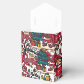 Schattige vrolijk kerstfeest – feestelijk bedankdoosjes (Geopend)