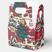 Schattige vrolijk kerstfeest – feestelijk bedankdoosjes (Geopend)