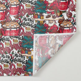 Schattige vrolijk kerstfeest – feestelijk wandkleed