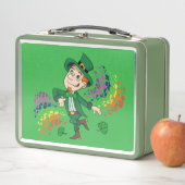 Schattige vrolijk lachende dansende kabouter, een (In situ)