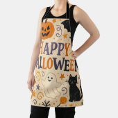 , schattige vrolijke Halloween vleermuis, spook, p Schort (Insitu)