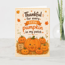 Schattige vrolijke Thanksgiving-wensen groet