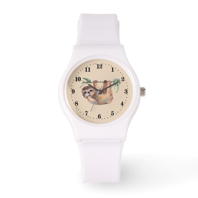 schattige vrouwen in de dierenvriend horloge (Voorkant)