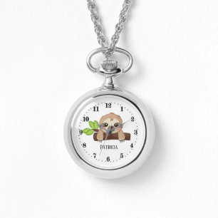 schattige vrouwen in de dierenvriend horloge