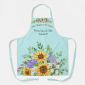 Schattige Vrouwen Medium All Over Print Schort (Voorkant)