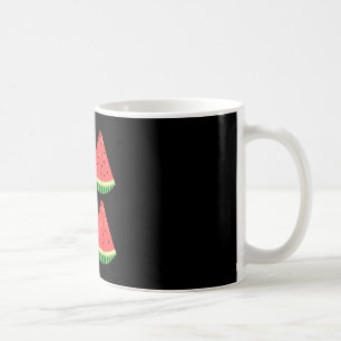 Schattige vrouwen watermeloen mama vintage zomer f koffiemok
