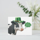 Schattige Waar is de Craic St. Patrick's Day Feestdagenkaart (Staand voorkant)