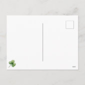 Schattige Waar is de Craic St. Patrick's Day Feestdagenkaart (Achterkant)