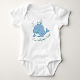 Schattige Wal Baby Shower Walvis Schattige Jongen  Romper