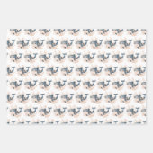Schattige Walvis Inpakpapier Vel (Voorkant)