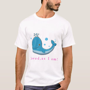 Schattige walvis t-shirt