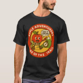 Schattige Wandel Apple Buiten Explorer Uitrusting T-shirt (Voorkant)