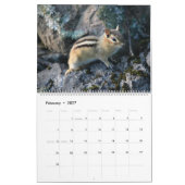 Schattige Wangzanger Wilde Dieren Kalender (Feb 2027)