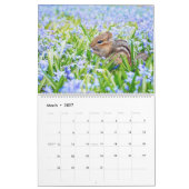 Schattige Wangzanger Wilde Dieren Kalender (Mar 2027)