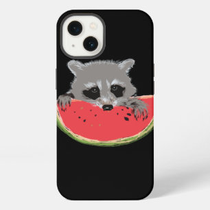 Schattige wasbeer iPhone 13 hoesje