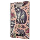  Schattige wasbeer Klembord (Links)