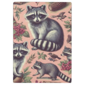  Schattige wasbeer Klembord (Achterkant)