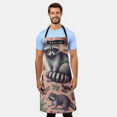  Schattige wasbeer Schort (Gedragen)