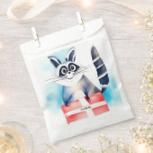 Schattige wasbeer verjaardagscadeau bedankzakje (Geknipt)