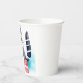 Schattige wasbeer verjaardagscadeau papieren bekers (Links)