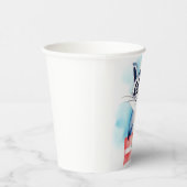 Schattige wasbeer verjaardagscadeau papieren bekers (Rechts)