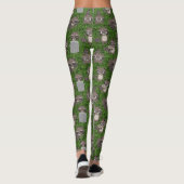 schattige wasvuilnisbakken voor wasgoed leggings (Achterkant)
