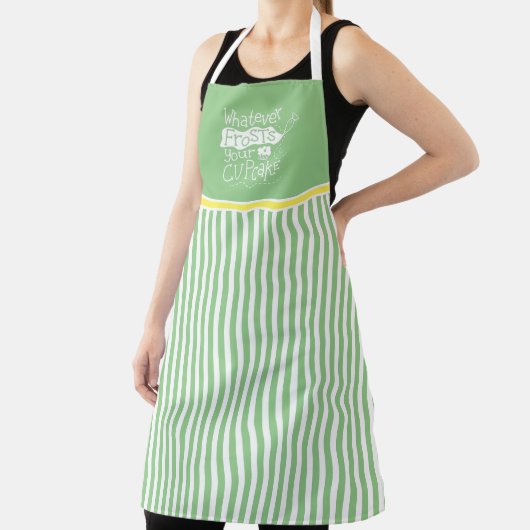 Schattige Wat Frost Uw Cupcake Bakkers Schort (Insitu)