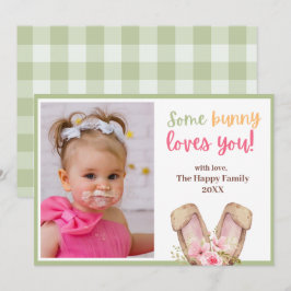 Schattige wat konijntje hou van je foto Pasen