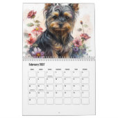 Schattige Watercolor Hond Kalender (Feb 2027)