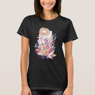 Schattige Watercolor Kamille Bloemen Kleurrijke Tu T-shirt