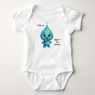 Schattige waterdruppel Cartoon Karakter - Schattig Romper