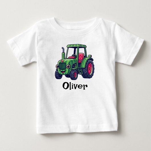 Schattige Watermeloen Tractor (Voorkant)