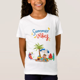  Schattige watermeloenkarakters die ontspannen ond T-shirt