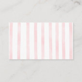 Schattige Watermelon Baby shower Luier Raffle Tick Informatiekaartje (Achterkant)